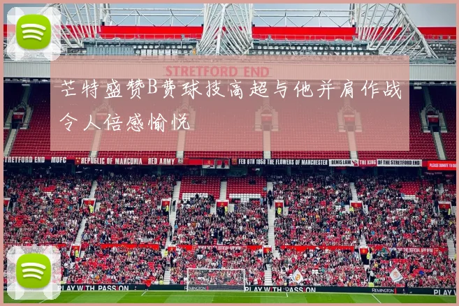 芒特盛赞B费球技高超与他并肩作战令人倍感愉悦